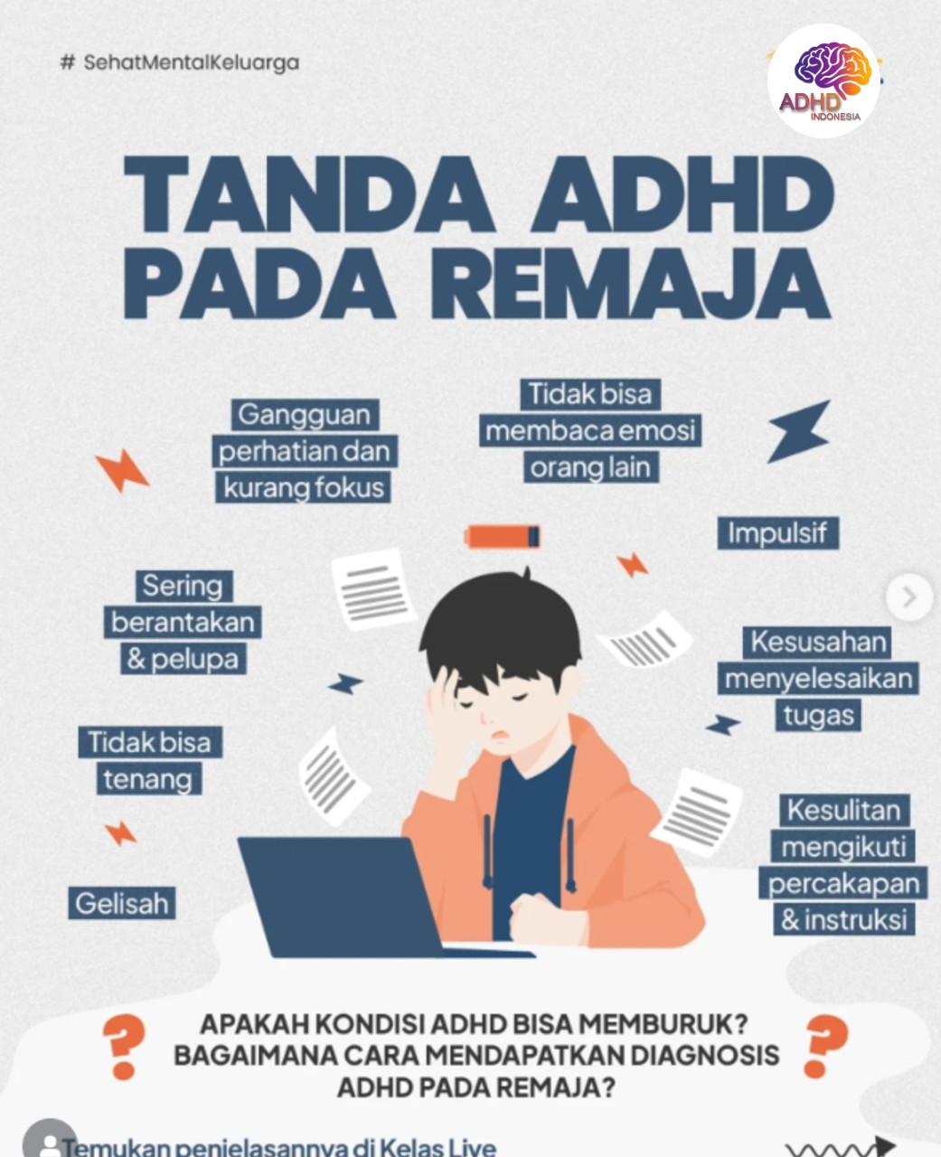 Screening ADHD Non-Diagnostik: Edukasi Awal bagi Orang Tua di Kabupaten Banyuwangi